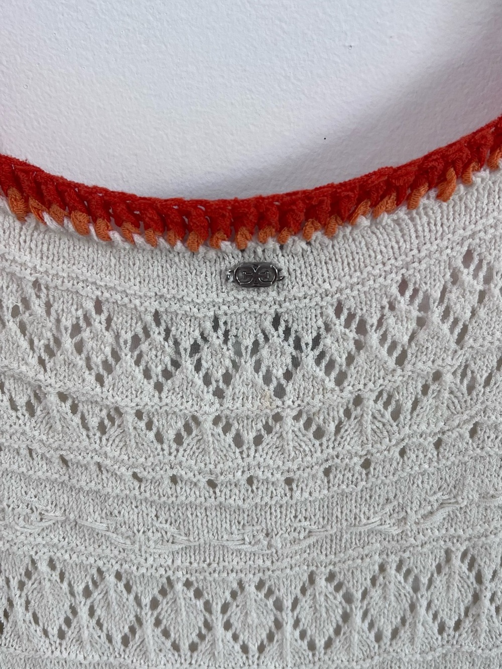 Sam Edelman Crochet Maxi Dress Boho Resort XL - Picture 4 of 7
